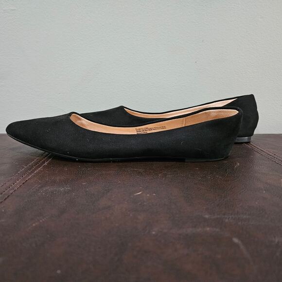 A‎ New Day Women's 8.5 Black Corinna Ballet Flats with Memory Foam Insole - Picture 1 of 5